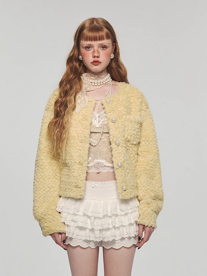 Classic Silhouette Fur Casual Short Coat【s0000004135】