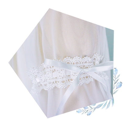 Eieyomi-Middle Sleeve Chiffon Lolita Blouse