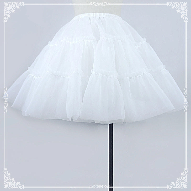 Eieyomi-43cm A-line Petticoat Daily Wear Crinoline