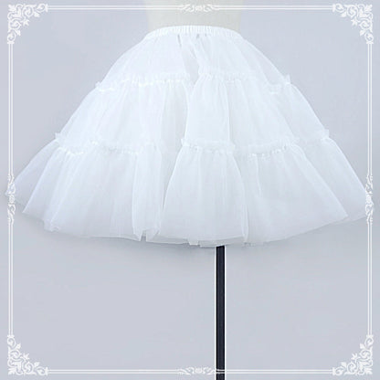Eieyomi-43cm A-line Petticoat Daily Wear Crinoline