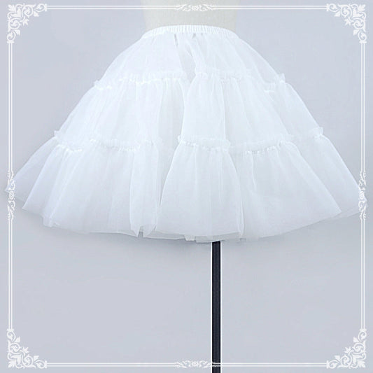 Eieyomi-43cm A-line Petticoat Daily Wear Crinoline