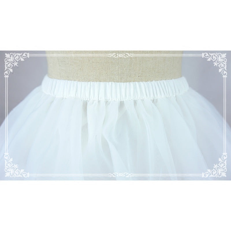 Eieyomi-43cm A-line Petticoat Daily Wear Crinoline