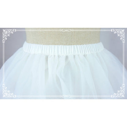 Eieyomi-43cm A-line Petticoat Daily Wear Crinoline