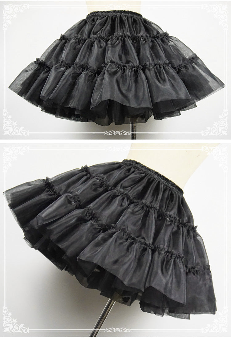 Eieyomi-43cm A-line Petticoat Daily Wear Crinoline