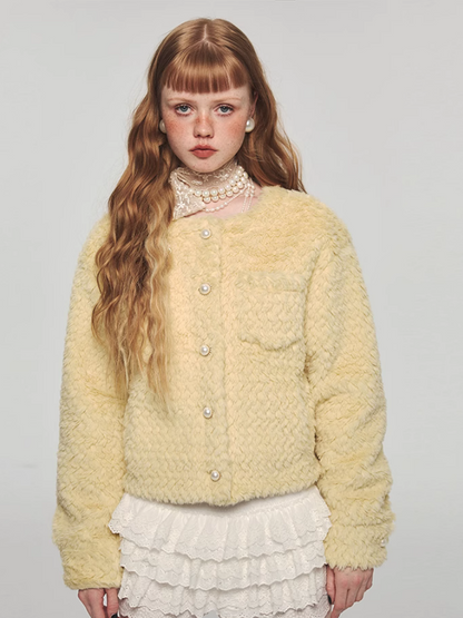 Classic Silhouette Fur Casual Short Coat【s0000004135】