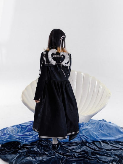 Sailor suit style dress【s0000003605】