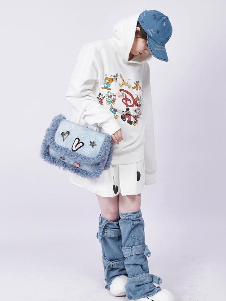 Contrast stitch backpack【s0000003664】