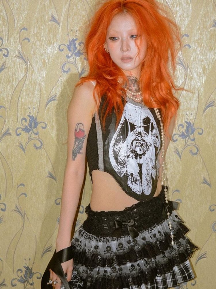 Tank Slim Spice Lace Top【s0000004845】