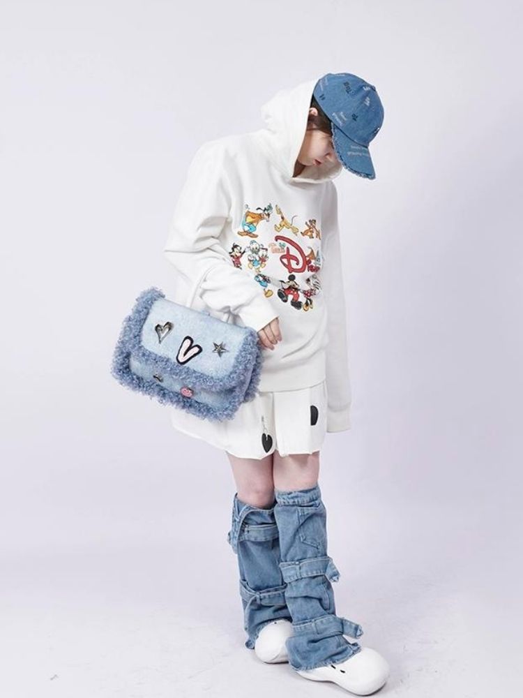 Contrast stitch backpack【s0000003664】