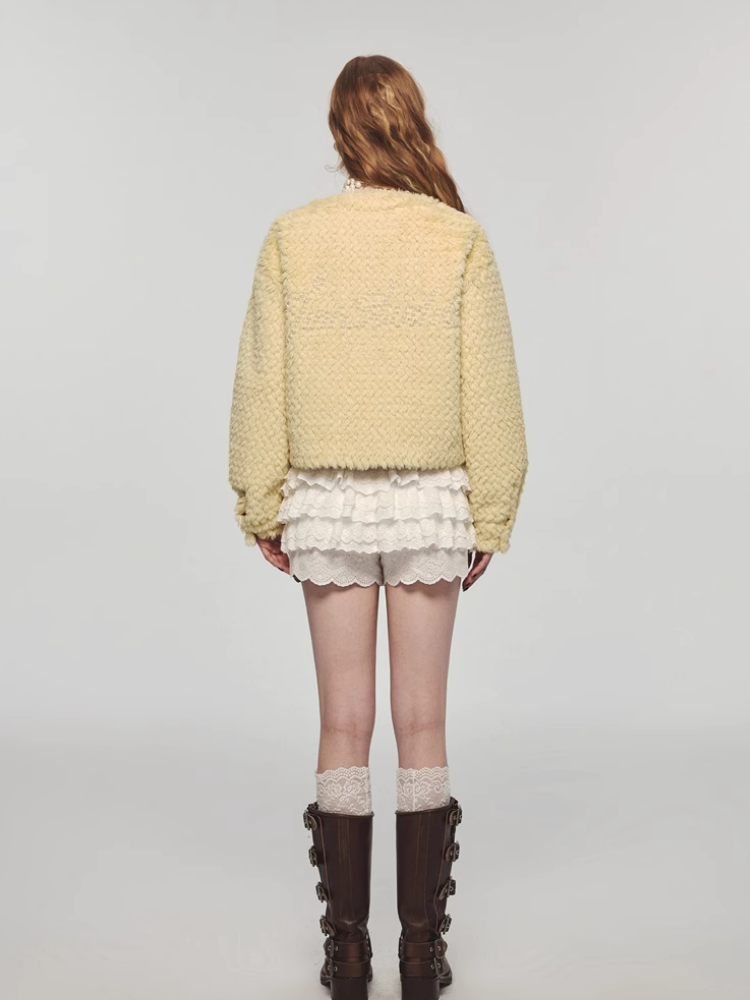 Classic Silhouette Fur Casual Short Coat【s0000004135】