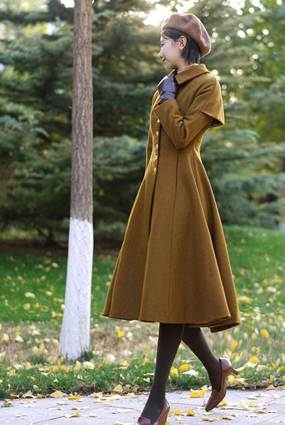 Medieval Exotic Retro Wool Coat