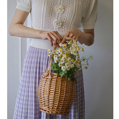 Viscountess French Knitted Skirt