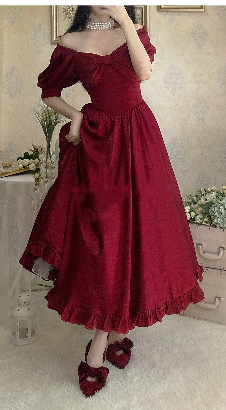 Beleganty - Miss Rebecca - Pure Color Elegant Lolita OP Dress