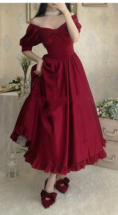 Beleganty - Miss Rebecca - Pure Color Elegant Lolita OP Dress