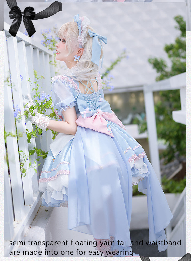 Forest Fluorescent Carps - Magic Girl Gorgeous Lolita OP