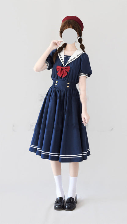 Beleganty - Sea and Wind - Retro Sailor Lolita OP Dress Version 1.0