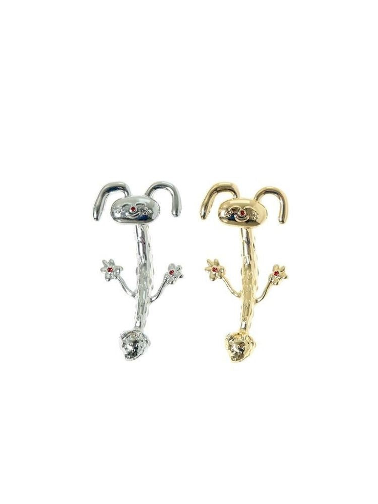 Gold × Silver Rabbit Earring And Ear Clip 【s0000002956】