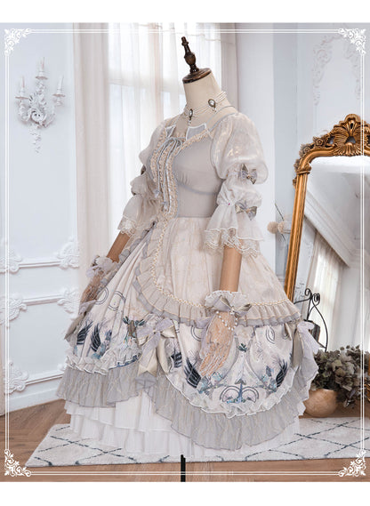 YingLuoFu - Rose Girl - Lolita Tea Party Wedding OP Dress