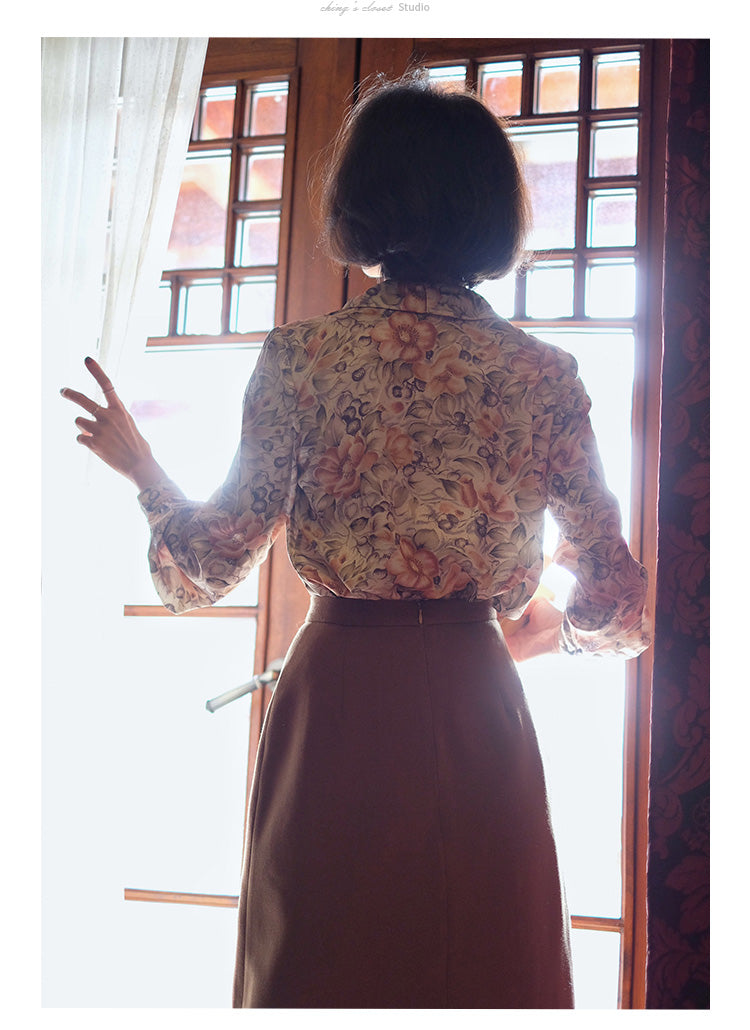 Western-style lady vintage skirt