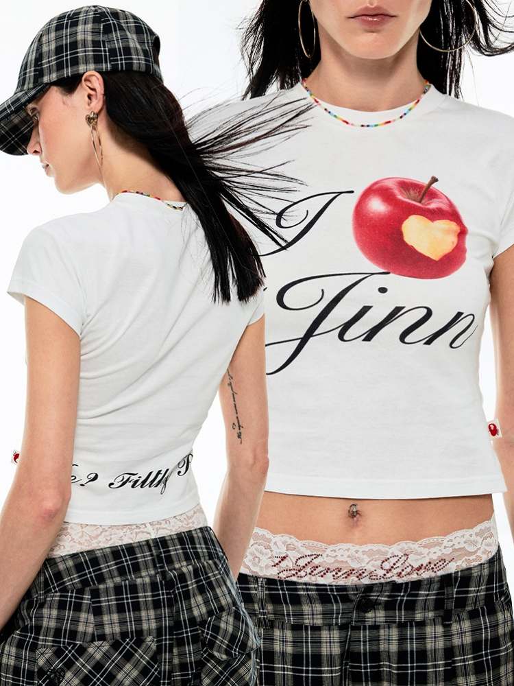 Summer Fruit Print Tee【s0000009141】