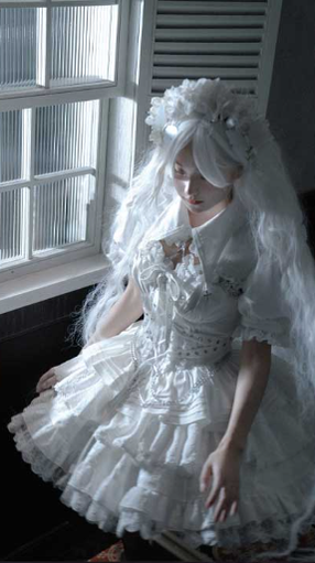 OCELOT - Contract Cross - Gothic Sweet Lolita Short Dress