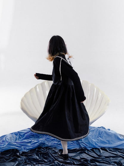 Sailor suit style dress【s0000003605】