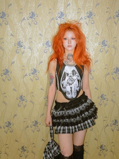 Tank Slim Spice Lace Top【s0000004845】