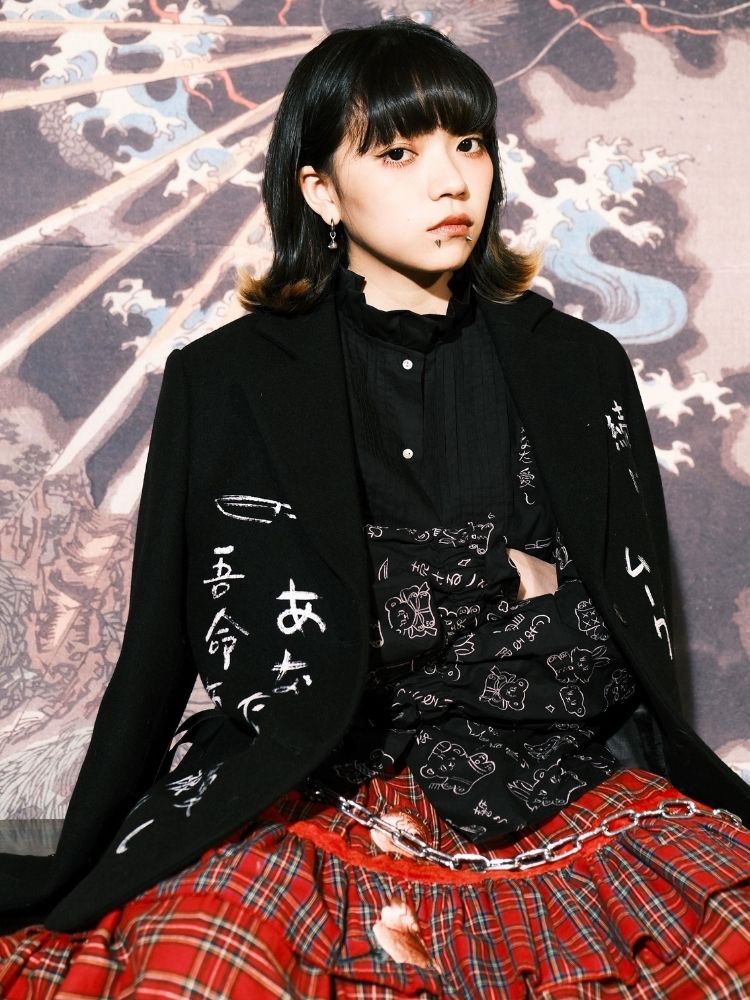 Black Wool Suit Jacket【s0000003618】