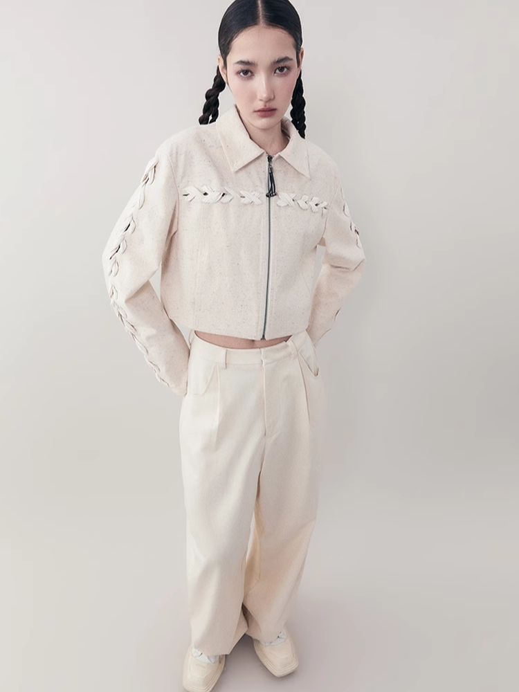 Loose Lazy Cocoon Straight Wide Leg Casual Pants【s0000006391】