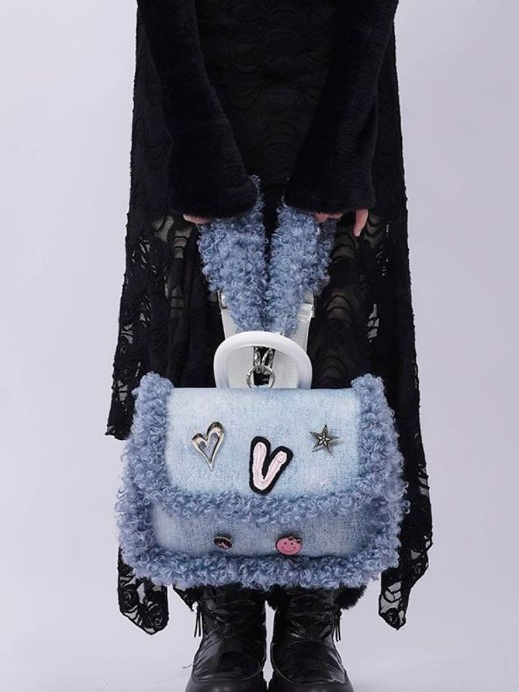 Contrast stitch backpack【s0000003664】