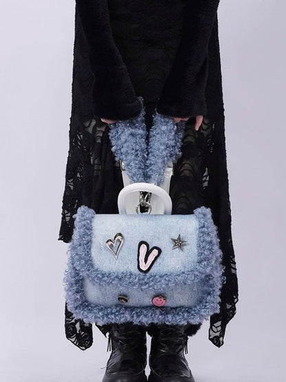 Contrast stitch backpack【s0000003664】