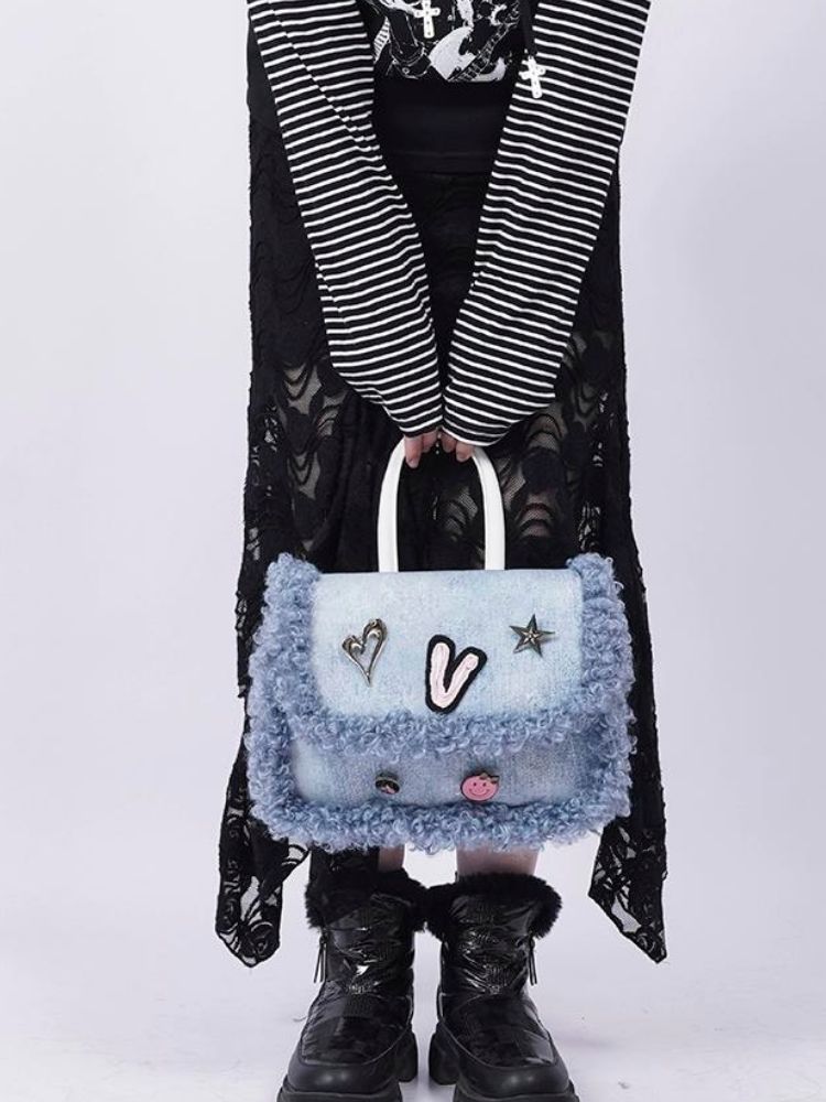 Contrast stitch backpack【s0000003664】