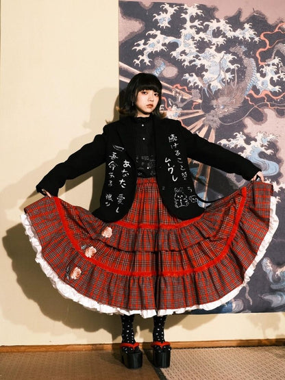 Black Wool Suit Jacket【s0000003618】