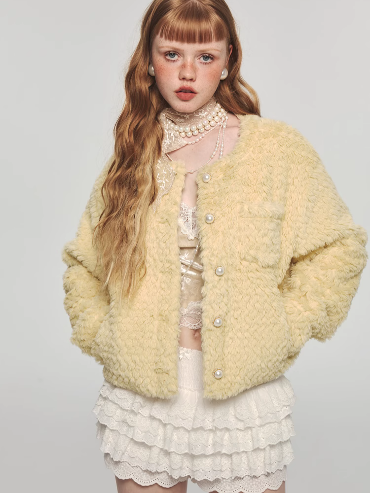 Classic Silhouette Fur Casual Short Coat【s0000004135】