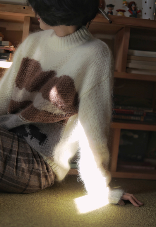 Mountain Meadows and Lambs Mohair Sweater