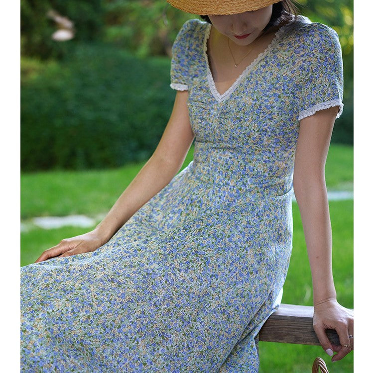 Floral vintage dress