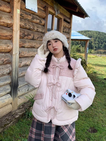 Bowknot small fly-sleeved Jacket【s0000005897】