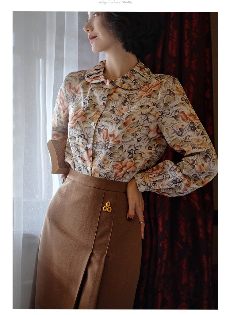 Western-style lady vintage skirt