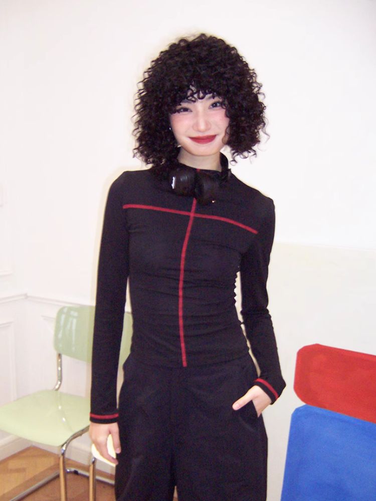 Stitching High Neck Inner T-Shirt【s0000007120】