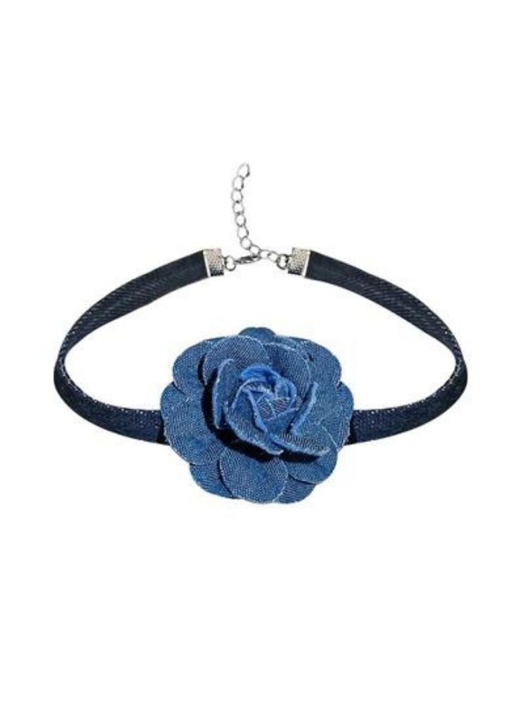 Retro Flowers Choker【s0000003010】