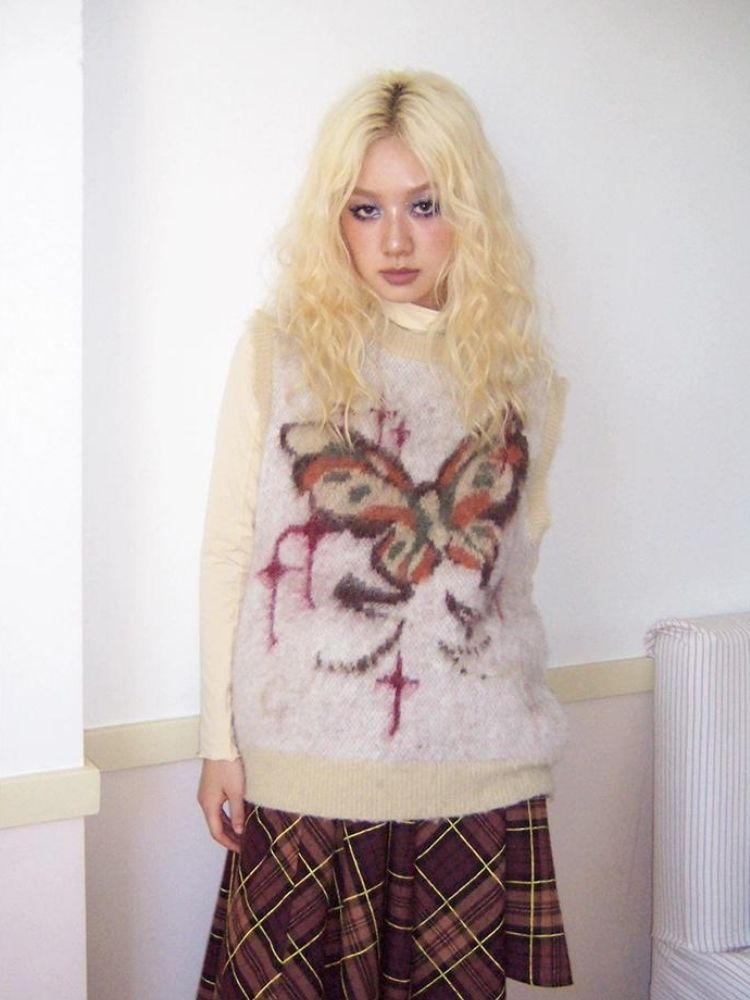 Loose lazy original vest 【s0000004333】