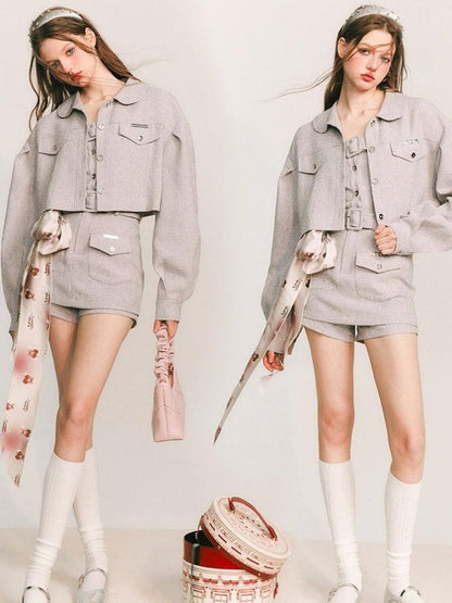 Cute three piece suit【s0000003233】