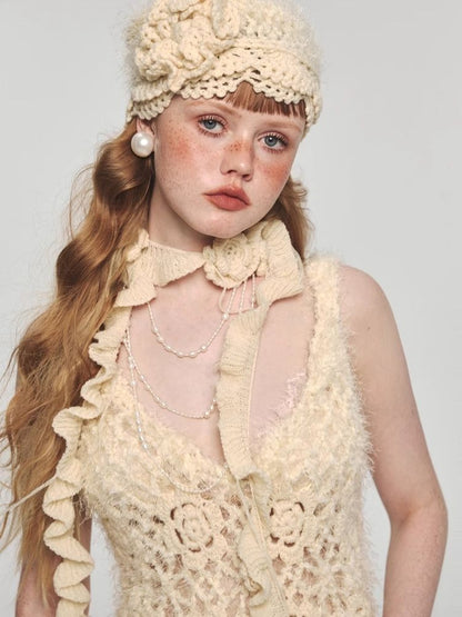 V-neck suspender dress【s0000004154】