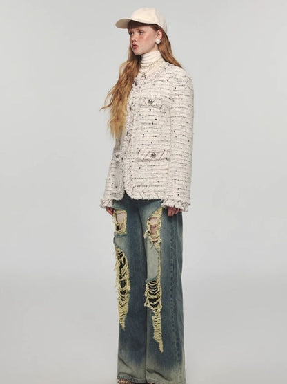 Stylish jacket suit【s0000004120】