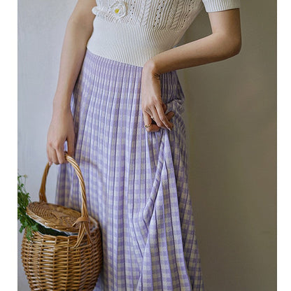 Viscountess French Knitted Skirt