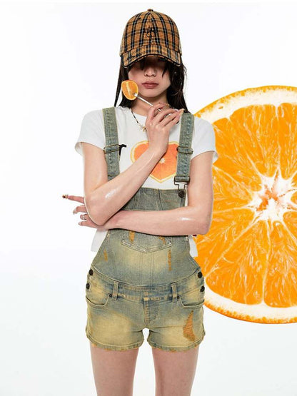 Summer Fruit Print Tee【s0000009141】