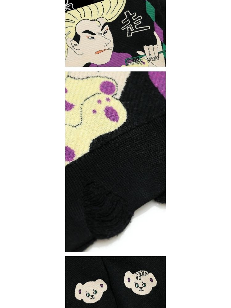 Jacquard Retro Couple Sweater【s0000003619】