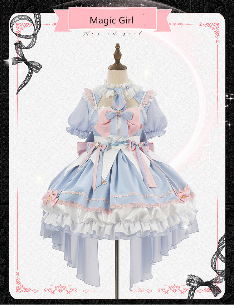 Forest Fluorescent Carps - Magic Girl Gorgeous Lolita OP