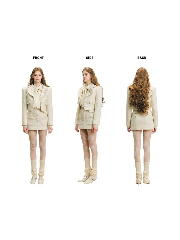 Wool short suit【s0000004614】