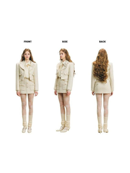 Wool short suit【s0000004614】